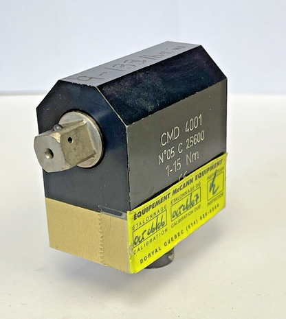 DESOUTTER - GEORGES RENAULT - TORQUE TRANSDUCER - CMD 4001 - 1-15 Nm - N°05 C