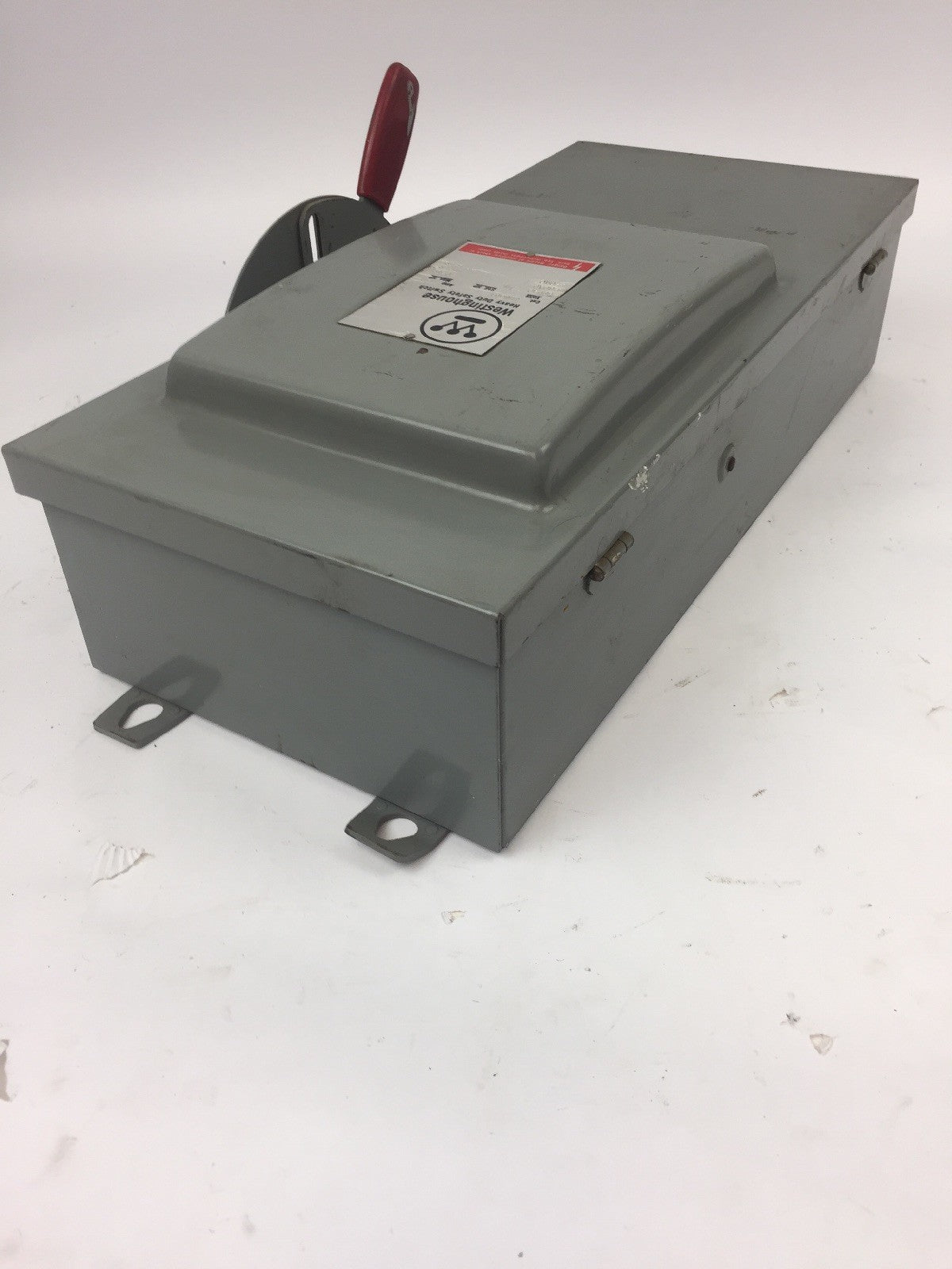 WESTINGHOUSE JHU361 HEAVY DUTY SAFETY SWITCH 600 VAC 480 VAC 240 VAC 30 AMP