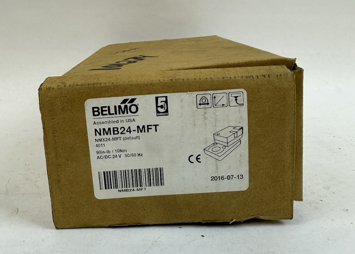 BELIMO NMB24-MFT DAMPER ACTUATOR 24V 90IN-LB 10NM 50/60HZ