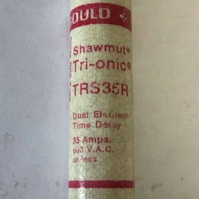 GOULD SHAWMUT TRS35R FUSE 600VAC/300VDC CLASS RK5 35A ***LOTOF3***