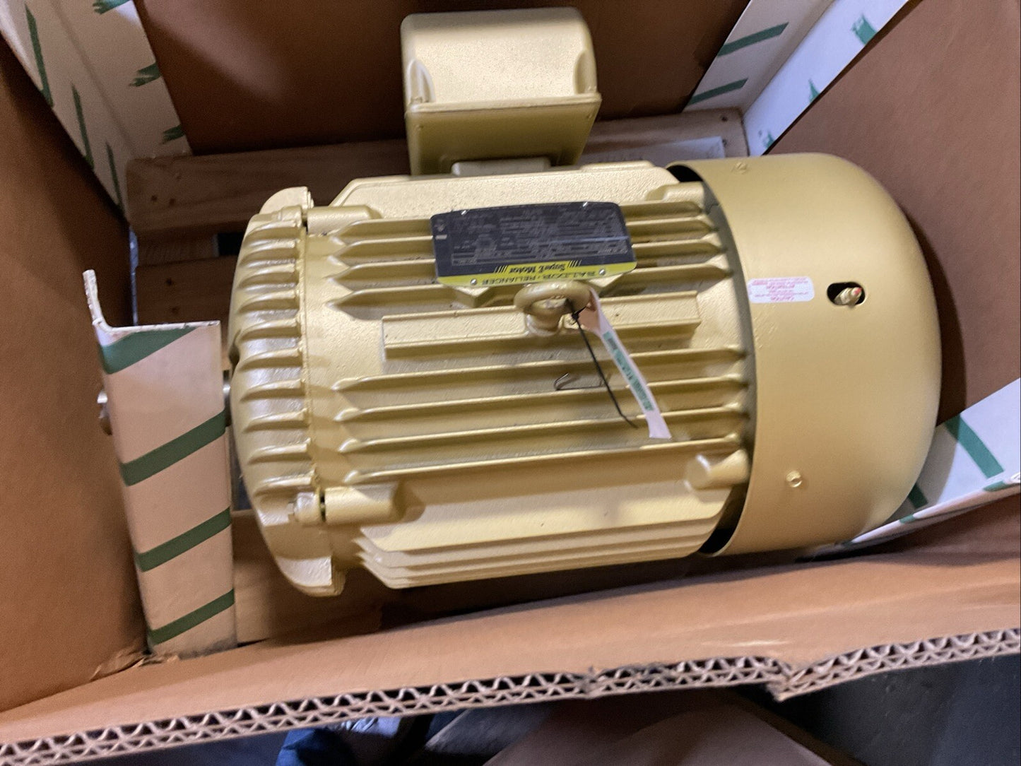 BALDOR EM4103T SUPER-E MOTOR 25HP 1775RPM 3PH 230/460V 62/31A
