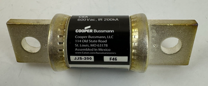 Bussmann JJS-200 JJS200 200A 600VAC JJS Limitron TRON Class T FAST ACTING Fuse