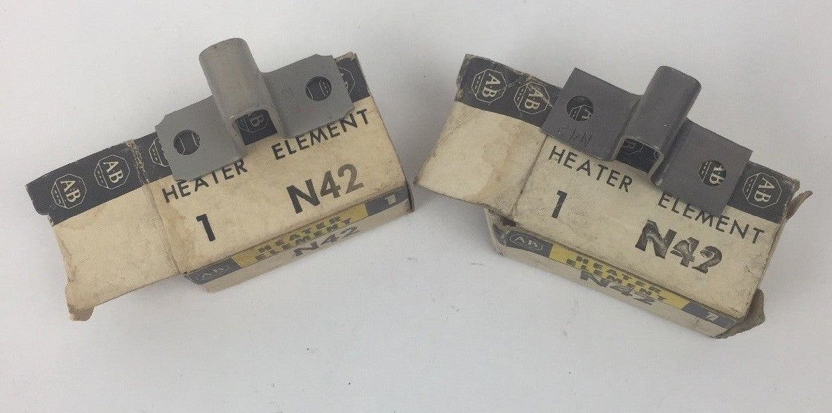 ALLEN BRADLEY N42 HEATER ELEMENT LOT OF 2