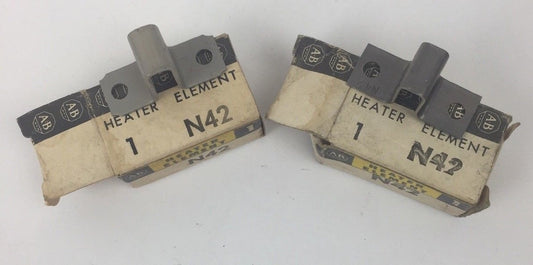 ALLEN BRADLEY N42 HEATER ELEMENT LOT OF 2