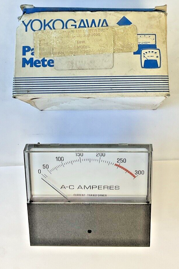 YOKOGAWA 251 RAM METER 5ACA300ACAW/RED240-30  0-5ACA