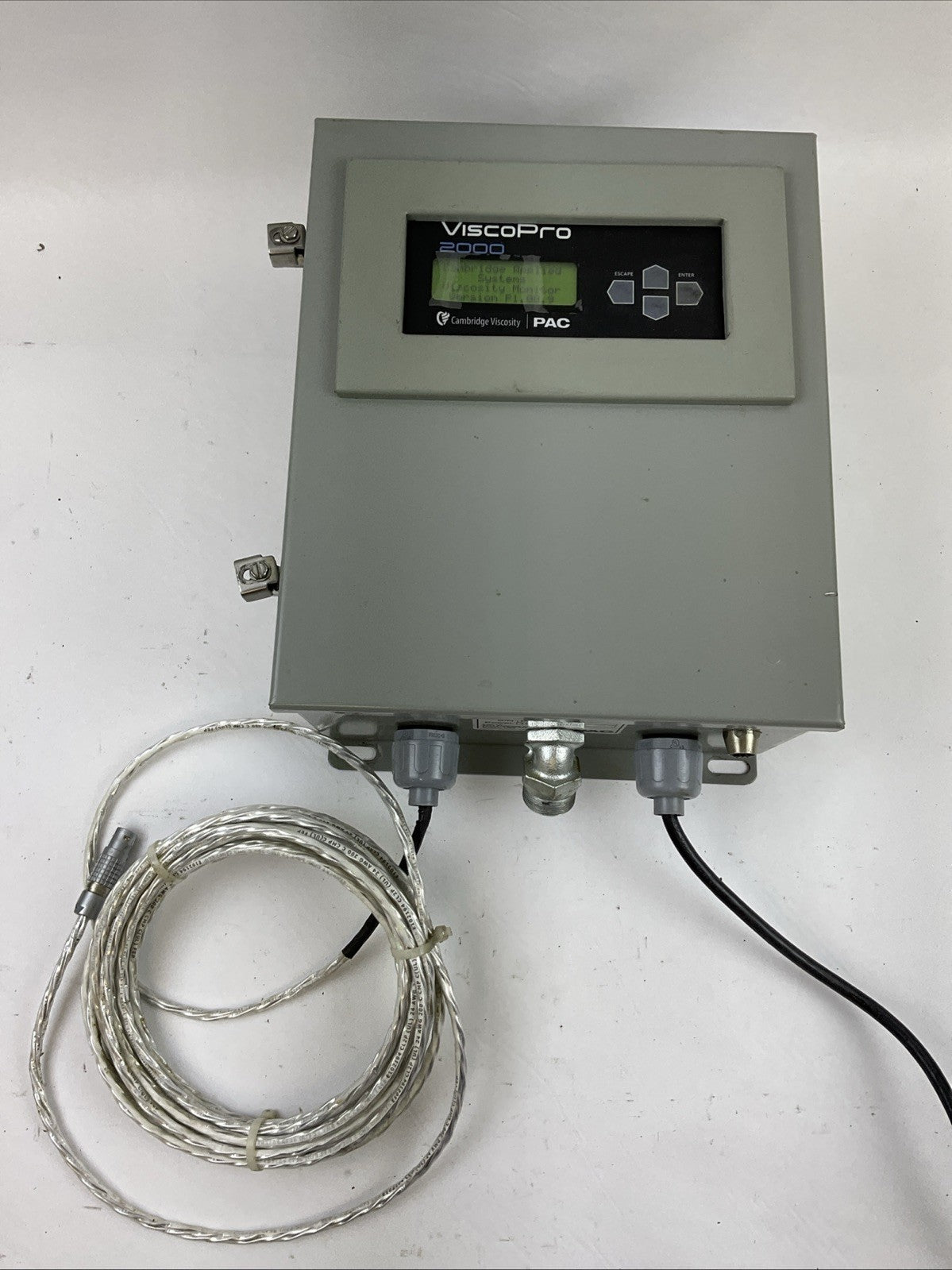 CAMBRIDGE VISCOSITY PAC NCC-323 VISCOPRO 2000 MONITORING SYSTEM 100-240VAC