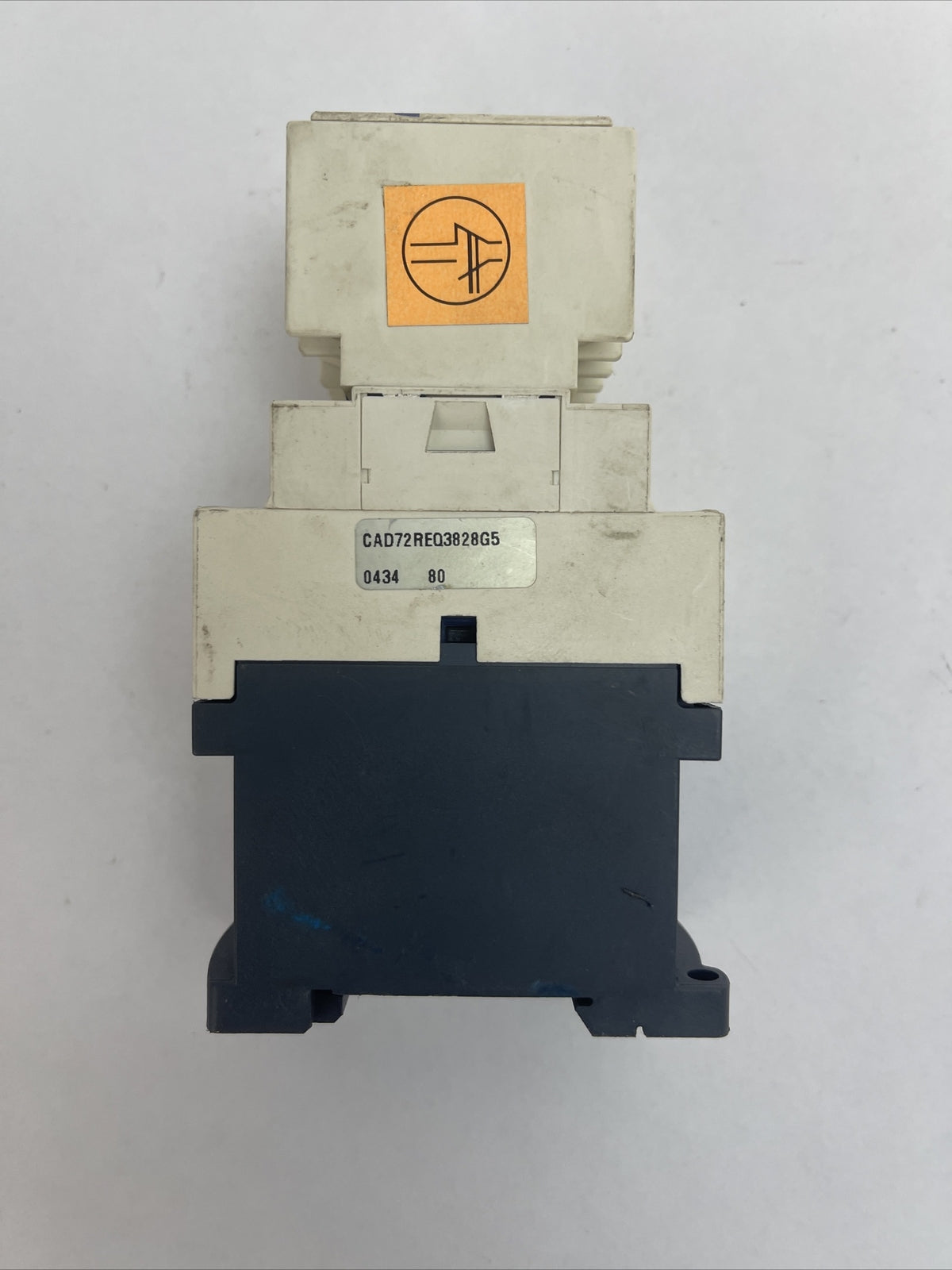 TELEMECANIQUE CAD50BD CONTACTOR 10A 600VAC COIL 24VDC LADN22 LA1 DN22 AUXILIARY
