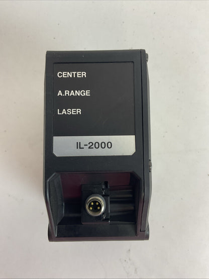 KEYENCE IL-2000 INTELLIGENT-L LASER SENSOR