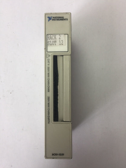 NATIONAL INSTRUMENTS SCXI-1331 250V REV 2.1
