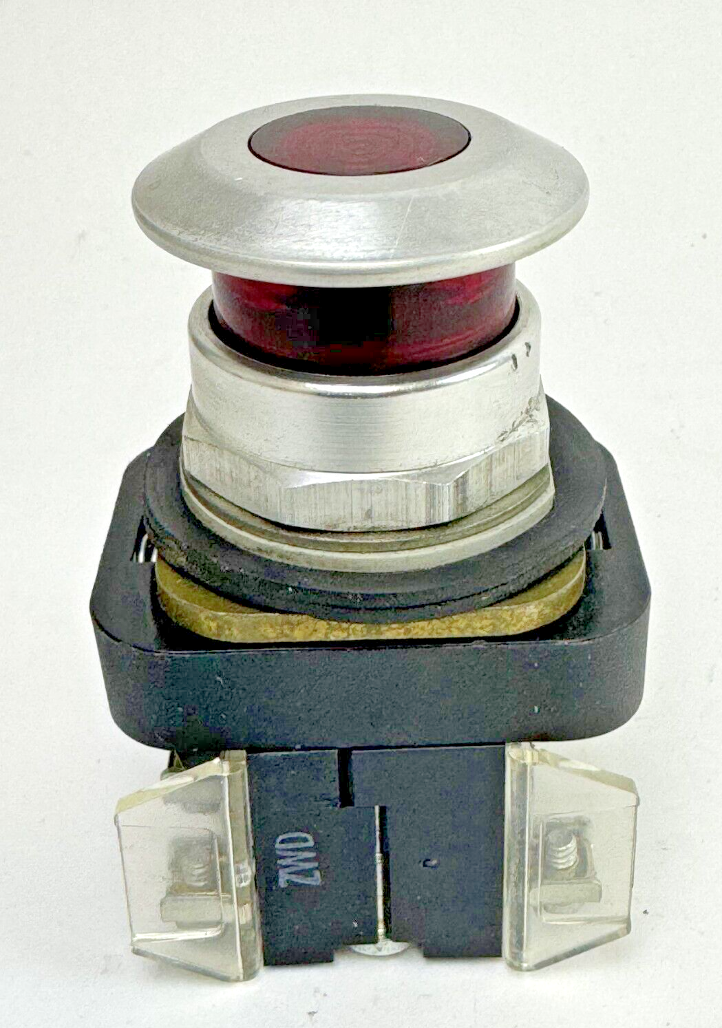 ALLEN-BRADLEY - 800T-FXQH24RA1 SER. T -RED MUSHROOM PUSH/PULL BUTTON W/ 800T-XA1