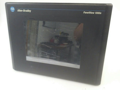ALLEN BRADLEY 2711E-T10C6 SER. C REV. A  PANELVIEW 1000E TERMINAL FRN 5.13