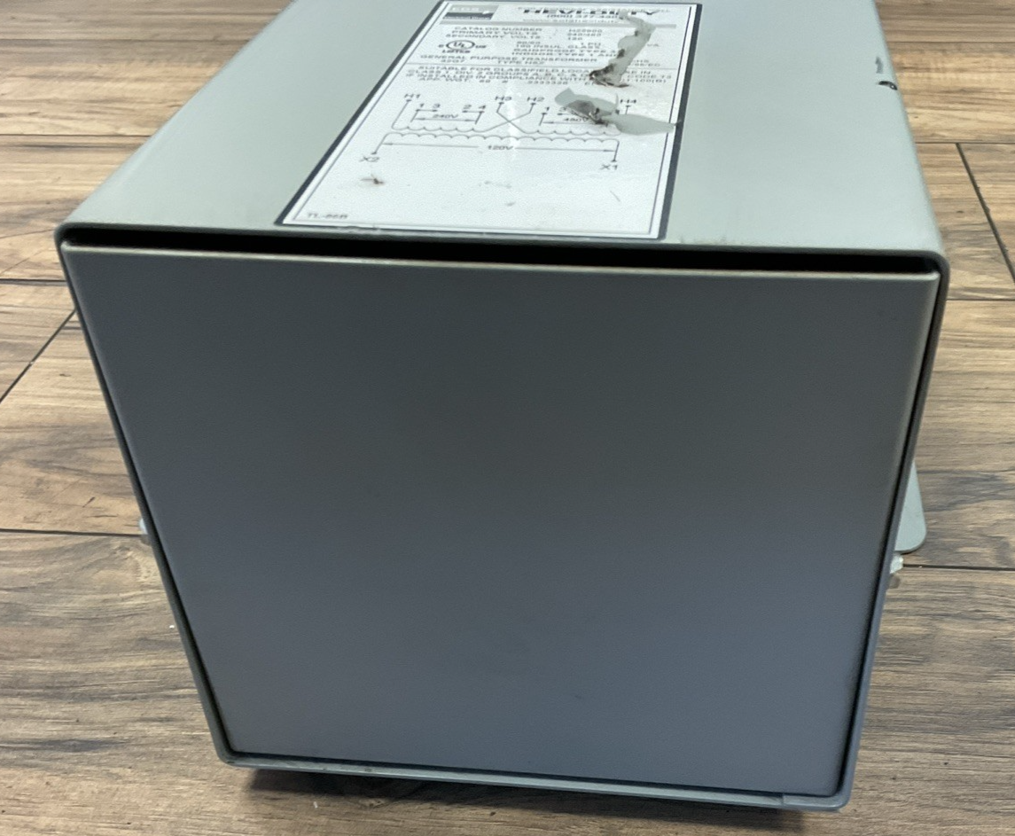 EGS HZ2000 HEVI-DUTY TRANSFORMER PRI VOLTS 240/480 SEC VOLTS 120 1PH 2.0KVA