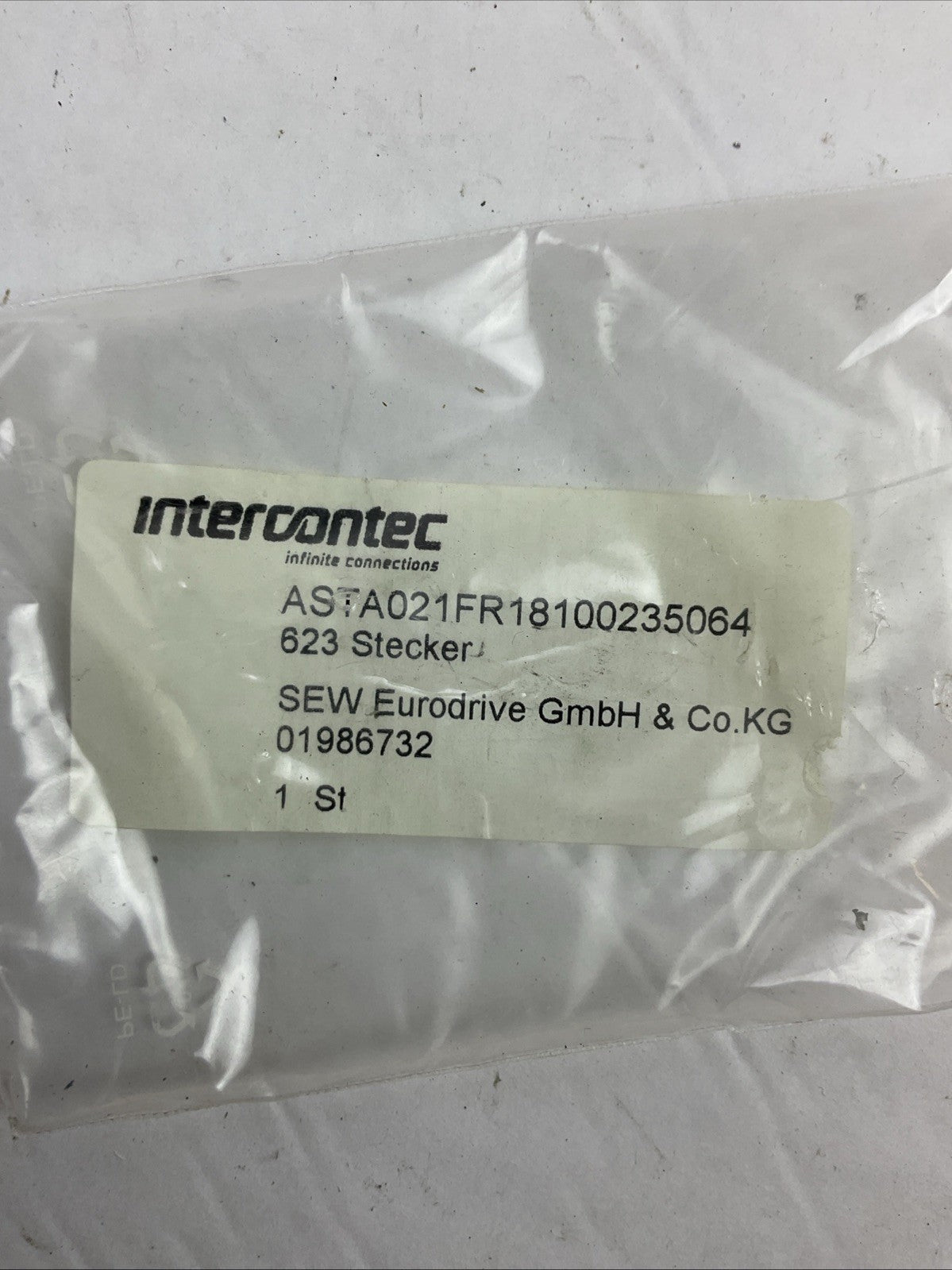 INTERCONTEC 623 STECKER CONNECTOR