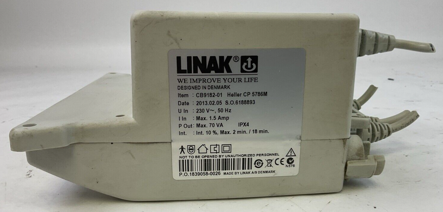 LINAK CB9182-01 CONTROLLER 230VAC 1.5A 70VA