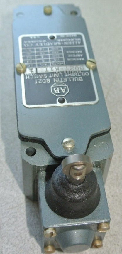 ALLEN-BRADLEY 802T-K1T OILTIGHT LIMIT SWITCH, SIDE PUSH ROLLER - NEW SURPLUS