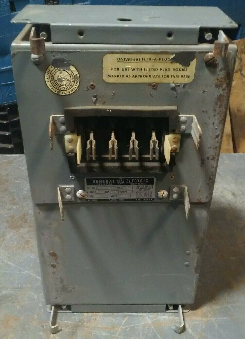 GE DFPC422DH BUS PLUG 4P 60A 240V W/ DH1P42 4P 30-60A TYPE DH1 600V FLEX A PLUG