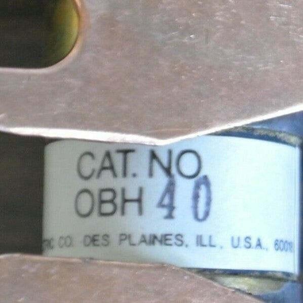ECONOMY / FPE OBH-40 BOLT-ON FUSE / 40A / 32VDC / NEW SURPLUS