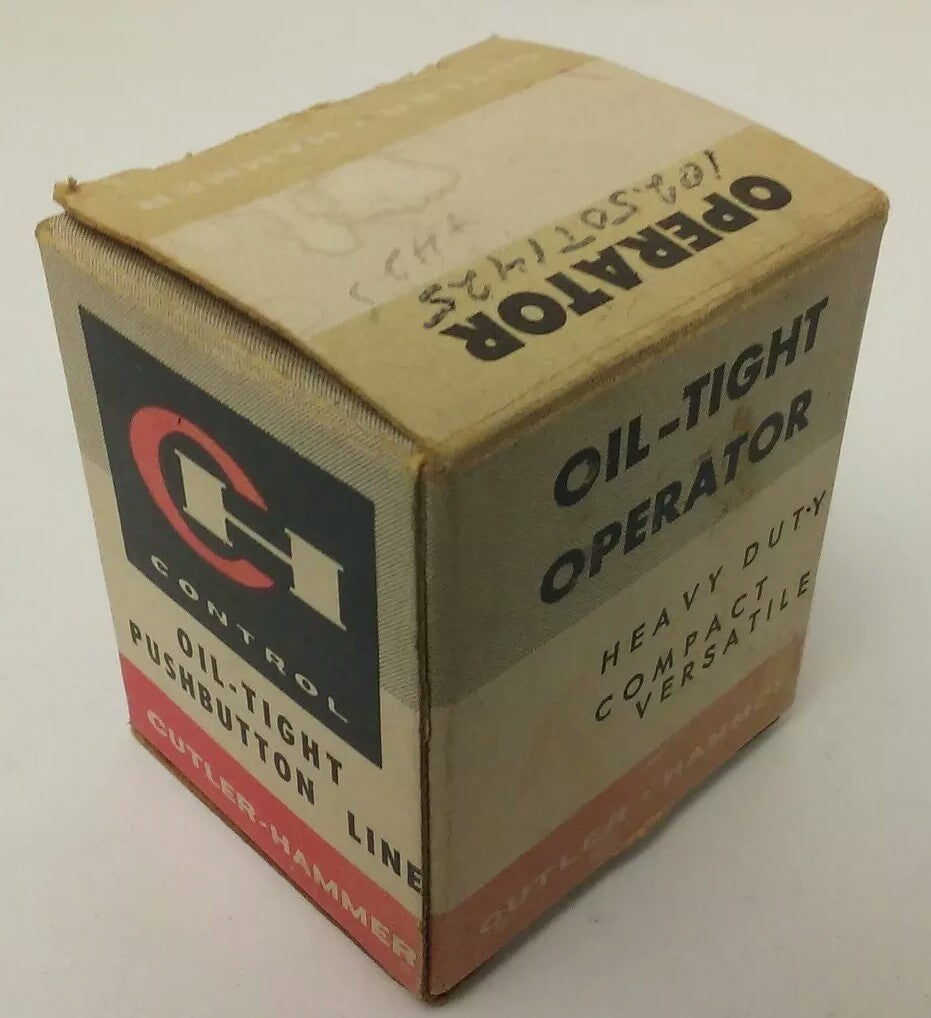 CUTLER HAMMER, 10250T1425, 10250T, OIL-TIGHT OPERATOR PUSH BUTTON LINE, CAM 5