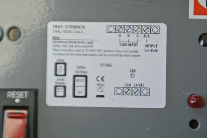 FUNCTIONAL DEVICES PSB100AB10 POWER SUPPLY + MH1000 ENCLOSURE / 24VAC-120VAC