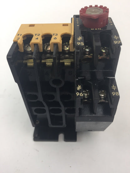 ALLEN BRADLEY 193-BSB16 OVERLOAD RELAY SER A 1.1-1.6A