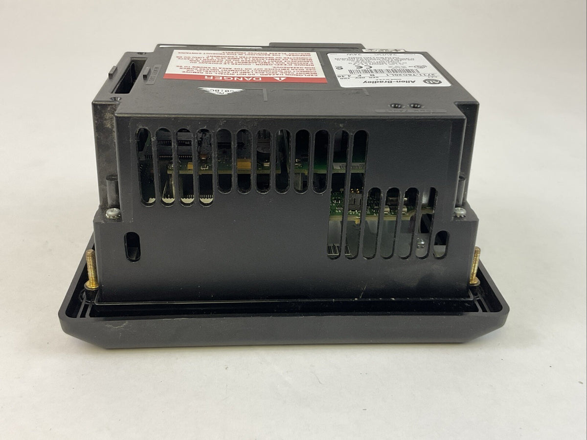 ALLEN BRADLEY 2711-T6C20L1 SER B REV F FRN 4.46 PANELVIEW 600 24VDC
