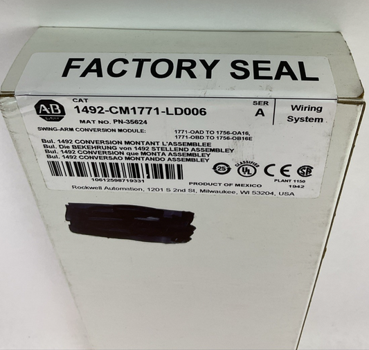ALLEN BRADLEY 1492-CM1771-LD006 SER A SWING-ARM CONVERSION MODULE