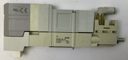 SMC SV1400-5FUD SOLENOID VALVE 24VDC SV1300-N6-A1 INTERFACE REGULATOR 14-100PSI
