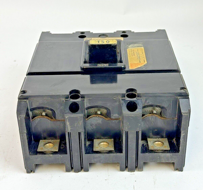 FPE - NJL631150 - MOLDED CASE CIRCUIT BREAKER - 150 A, 3 POLE, 600 VAC, LB-650