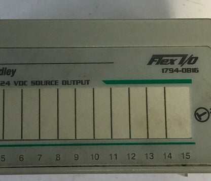 ALLEN BRADLEY 1794-0B16/A SOURCE OUTPUT 24VDC