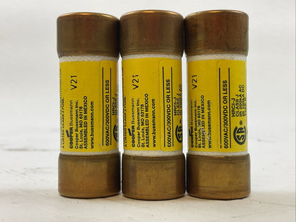 BUSS LPJ-30SPI INDICATOR LOW-PEAK FUSE 30AMP 600VAC 300VDC (LOT OF 3)