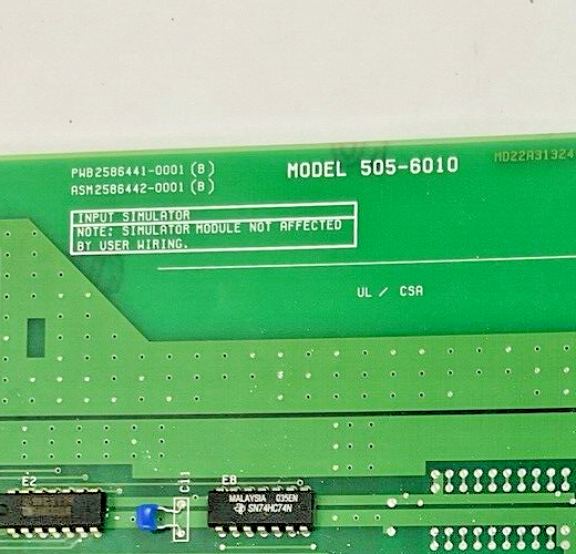 SIEMENS 505-6010 INPUT SIMULATOR MODULE
