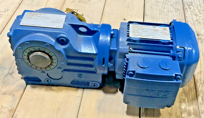 SEW-EURO DRIVE KA37 DRS71S4 GEAR MOTOR 1700/45RPM PF0.69 HP 0.50S1
