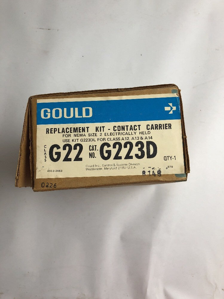 GOULD REPLACEMENT KIT - CONTACT CARRIER SIZE 2 CLASS G22 TYPE G223D