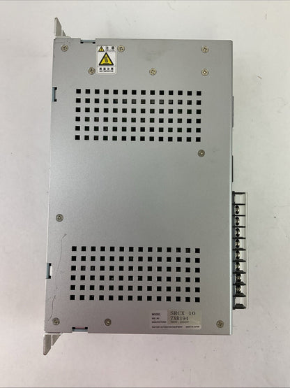 YAMAHA SRCX 10 SERVO ROBOT CONTROLLER 100-115/200-230VAC 50/60HZ 1100VA