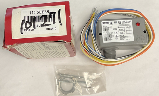 FUNCTIONAL DEVICES RIBU1C RELAY 120VAC 30VDC