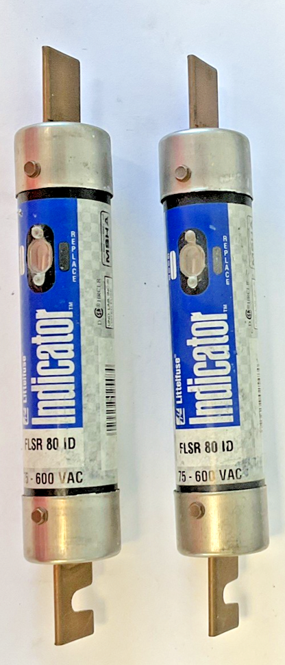 LITTELFUSE FLSR 80 ID INDICATOR FUSE 75-600VAC 80A ***LOTOF2***