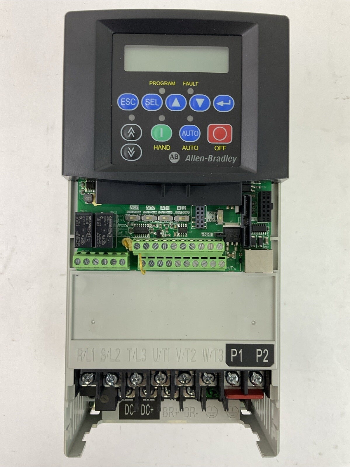 ALLEN BRADLEY POWERFLEX 400 22C-D022N103 SER B FRN 8.01 AC DRIVE OUTPUT 0-460VAC