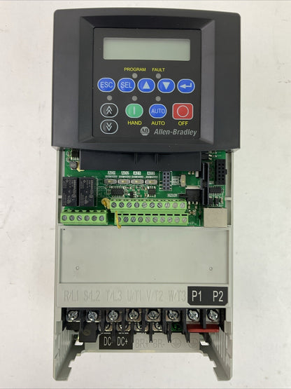 ALLEN BRADLEY POWERFLEX 400 22C-D022N103 SER B FRN 8.01 AC DRIVE OUTPUT 0-460VAC
