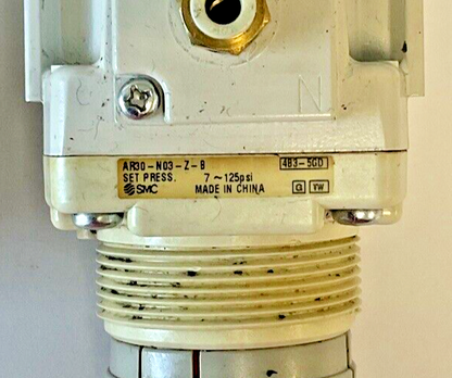 SMC AC30B-N03G-V-Z-B 150PSI, AF30-N03-Z-A W/ AR30-N03-Z-B 7-125PSI FILTER