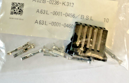 FANUC A02B-0236-K312 CONNECTOR A63L-0001-0456/ A63L-0001-0460***LOTOF2***