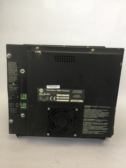 ALLEN BRADLEY 2711E-T14C6 PANELVIEW 1400E TERMINAL SER C REV B FRN 5.15