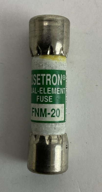 FUSETRON FNM-20 DUAL ELEMENT FUSE 20AMP 32VAC (BOX OF 10)