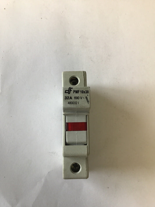 DF PMF 10x38 1 Pole Fuse Holder 600 V 30 Amp ***(LOT OF 5)***