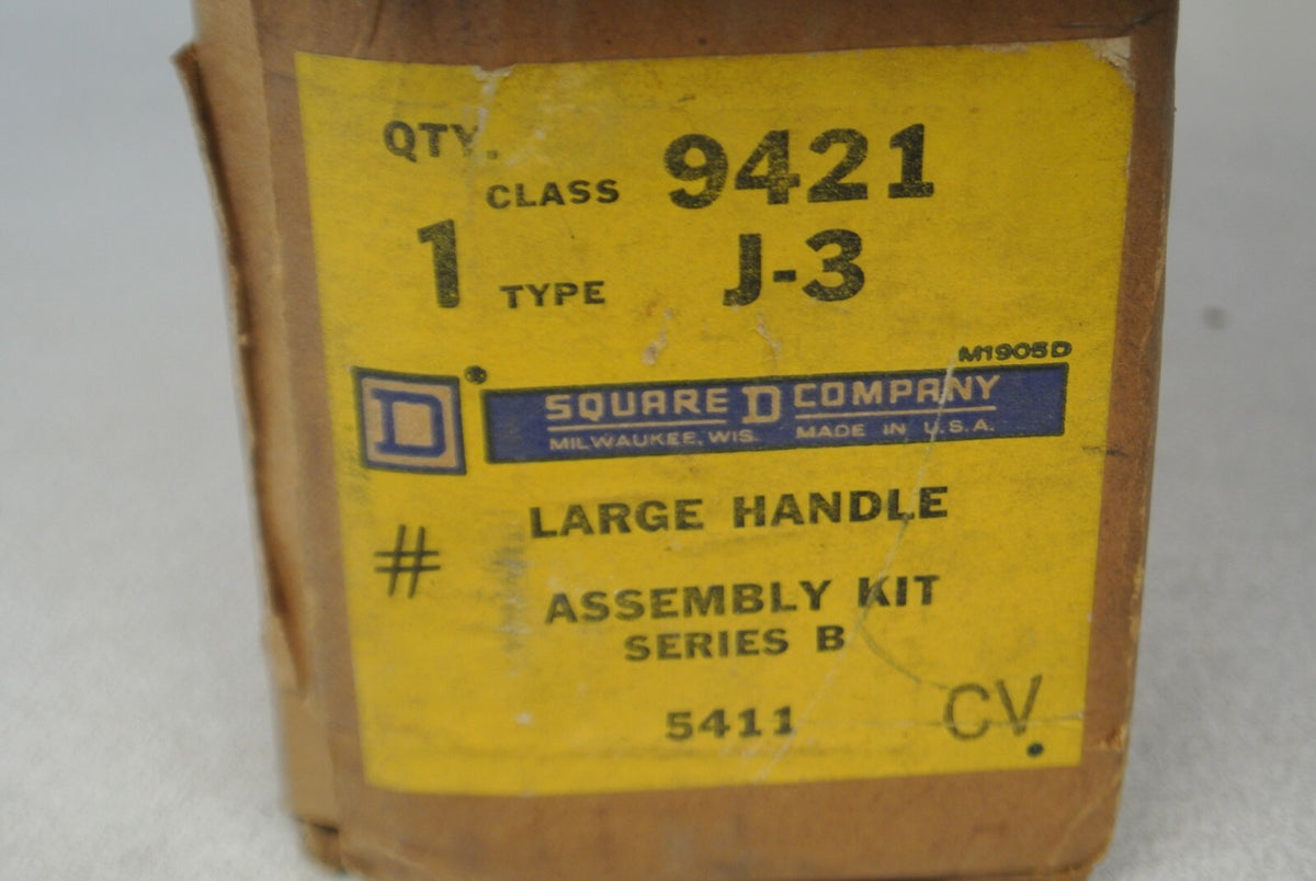 SQUARE D 9421 J-3 / LARGE HANDLE ASSEMBLY KIT / Series B / NEW SURPLUS