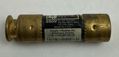 BUSSMANN FUSETRON FRN-R 30 AMP 250V DUAL ELEMENT TIME DELAY FUSE LOT OF 5