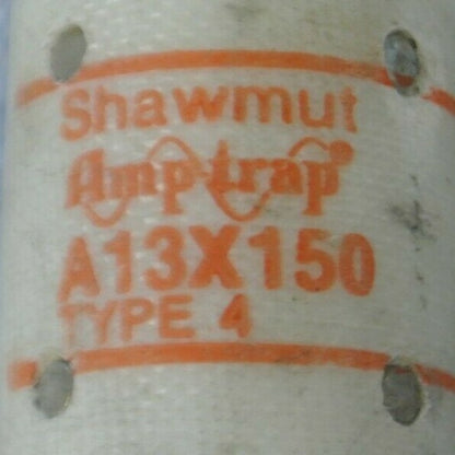 LOT of 4 / SHAWMUT A13X150 AMP-TRAP® BOLT-ON SEMICONDUCTOR FUSE / 150A / 130V