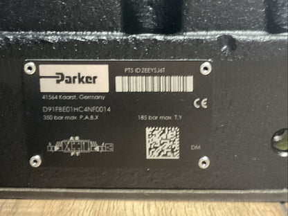 PARKER D1FVE02CC0NM0314 VALVE D91FBE01HC4NF0014 350BAR MAX P.A.B.X