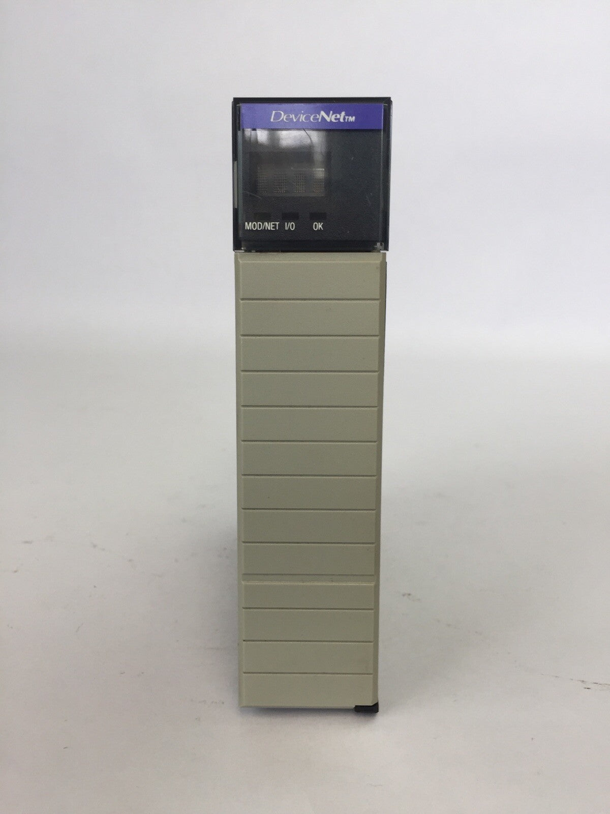 ALLEN BRADLEY 1756-DNB DEVICENET COMMUNICATION MODULE SER B CAT REV A02 F/W REV