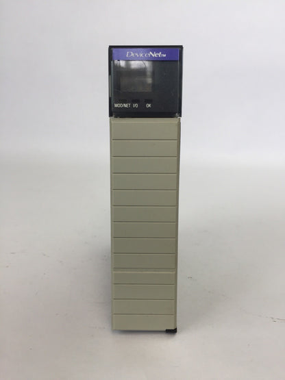 ALLEN BRADLEY 1756-DNB DEVICENET COMMUNICATION MODULE SER B CAT REV A02 F/W REV