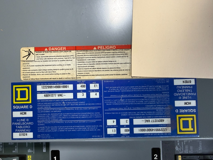 SQUARE D HMC73TSD SER E1 12229991490010001 BGA36050 FA36020 HDA36150 FA34020